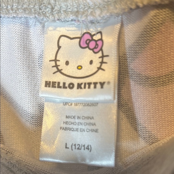 Hello Kitty Kids Pajama Bottoms - Pink and White - Picture 2 of 3